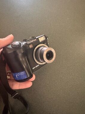 Olympus SP-350 Black Digital Camera